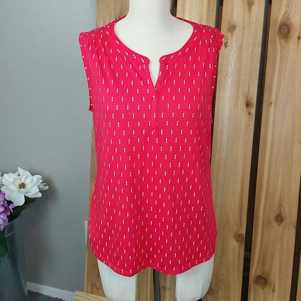 Sonoma Red Sleeveless Tank Top